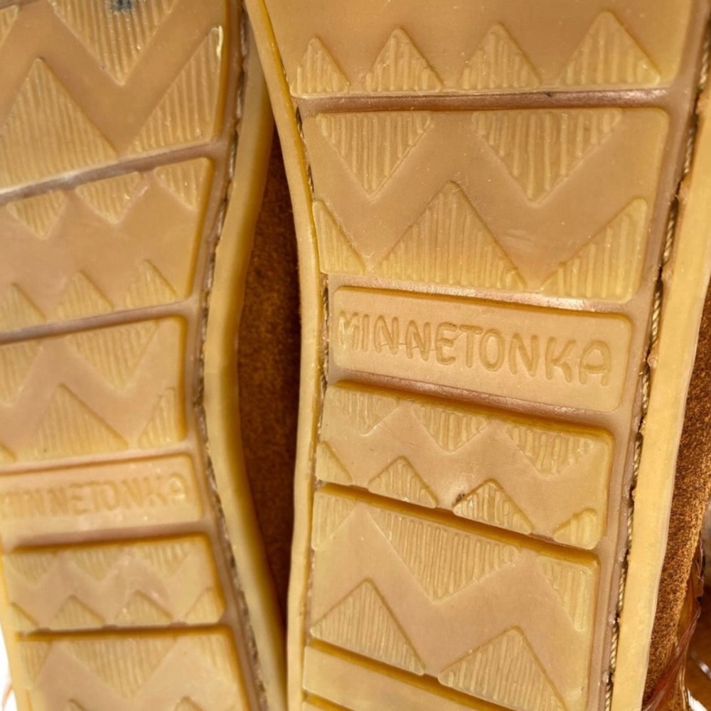 Nwob Minnetonka Suede Bootie Moccasins - image 7